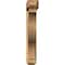 Ekena Millwork Funston Craftsman Rough Sawn Bracket w/ Offset Brace, Western Red Cedar, 6"W x 32"D x 36"H BKT0604X32X36FST04RWR - alternate 3